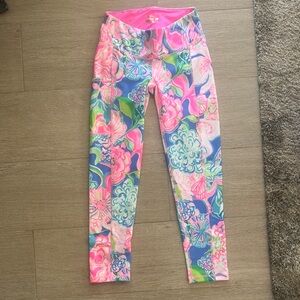 Lilly Pulitzer Colorful Floral Leggings